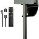 Tivroco 4K Webcam For PC Web Camera For Monitor With Remote Ultra HD 1/2.55” Sensor Auto Set Of 2