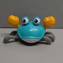 control future Crawling Crab Baby Toy - Infant Tummy Time Toys 3 4 5 6 7 8 9 10 11 12 Babies Boy 3-6 6-12 Learning Crawl 9-12 12-18 Walking Toddler 36 Months Old Music Development 1st Birthday Gifts (Green)