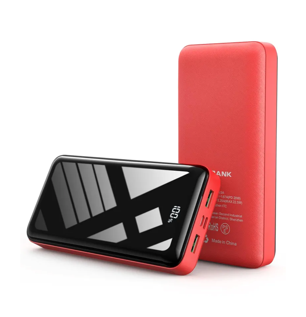 Portable Charger Power Bank 50000mAh, 22.5W Fast Charging Battery Pack, USB C Quick Charge 3 Outputs & 2 Inputs, LED Display, External Cell Phone Battery Bank for iPhone 16/15/14/13, Samsung, Android