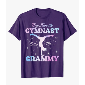My Favorite Gymnast Calls Me Grammy Gymnastics Grandma T-Shirt
2XL