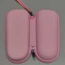 Case Compatible with NgraCoola CLIE Sonic Facial Cleansing Brush, Waterproof Case Storage Carrying Holder Fits for Silicone Face Scrubber and Charging Cable (Box Only), Pink