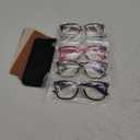 CCVOO Reading Glasses for Women/Men, Eyeglasses, Blue Light Readers for Women/Men, Computer Eye Glasses, Cheaters, +1,25