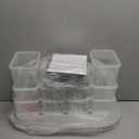 14 PCS Airtight Food Storage Containers with Lids set, BPA Free Leak-proof Kitchen and Pantry Organization Canisters for Cereal, Pasta, Dry Food, Flour Sugar, Stackable, Free Label, Marker, Scoop