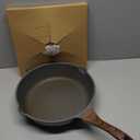 SENSARTE Nonstick Deep Frying Pan Skillet, 12-inch Sauté Pan with Lid, Stay-cool Handle, Chef Pan Healthy Stone Cookware Cooking Pan, Induction Compatible, PFOA Free (Classic Granite)