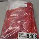 CCINEE 4pc Red Hat Dining Chair Slipcovers,Christmas Chair Back Covers Kitchen Chair Covers for Christmas Holiday Festival Decoration (60  50 cm)