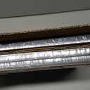 upsimples 12x12 Picture Frame Made of High Definition Glass, Display Pictures 8x8 with Mat or 12x12 Without Mat, Gallery Wall Frame Set, Black