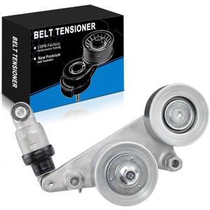 Belt Tensioner Assembly with Pulley ONLY FIT V6 for:-Honda Accord 2008-2010, Accord Crosstour 2010, Odyssey 2005-2010, Pilot 2006 2007 2008 2009 2010 2011 3.5L V6 ReplaceOE# 39092 31170R70A01
