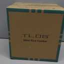 TLOG Mini Rice Cooker 2.5 Cups Uncooked, Healthy Ceramic Coating Portable Rice Maker, 1.2L Travel Rice Pot Small for 1-3 People, Personal Rice maker, Food Steamer, Multi-cooker for Grains, Oats