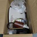 9.4'' Concrete Pendant Lights Kitchen Island Hanging Lights Unique Pinecone Lampshade Industrial Chandelier Nordic Cement Pendant Light for Dining Room, Bedside, Kitchen, Hallway, 1Pcs, White