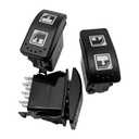 Power Window Switch 3Pcs Fit for Can Am Defender MAX HD8 HD10 2016-2020 Left Driver Side Window Lift Switch Replace 710004979 705800048 8 Pins