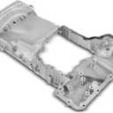 A-Premium Upper Engine Oil Pan Sump with Drain Plug Compatible with Mercedes-Benz GL350 GL450 GL550 2007-2010, R320 2007-2009, R350, R500, R550, R63 AMG, ML320, ML350, ML450, ML500, ML550, ML63 AMG