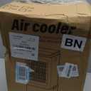 Evaporative Air Cooler, 2.5 Gal Portable Air Conditioners for Room, 60W Portable AC Unit w/Remote & Timer, Quiet Swamp Cooler, Windowless Air Conditioner Cooling Fan for Office Dorm Garage