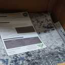 zesthome 8x10 Area Rugs for Living Room, Non-Slip Backing Washable Rug, Modern Abstract Area Rug, Stain Resistant Rugs for Bedroom, Ultra-Thin Large Area Rugs, Area Rug 8x10 (Grey)