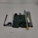 Spike Roller for Self Leveling Cement, 9 Inch Heavy-Duty Screed Spiked Roller with 34-77'' Adjustable Extension Pole  Complete Concrete Tool Kit w/Spike Shoes for Epoxy Flooring & Cement Leveling