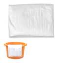 100 Pcs Disposable Foot Tub Liner Portable Bath Basin Bags,Plastic Foot Bath Basin Pedicure Liners,Thin Large Sanitary and Odorless Plastic Liners bags for Foot Soak Bath Pedicure Spa Hotel Home Use