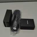 Aquasonic Black Series Ultra Whitening Toothbrush ADA Accepted Electric Toothbrush- 8 Brush Heads & Travel Case 40,000 VPM Electric Motor & Wireless Charging - 4 Modes w Smart Timer