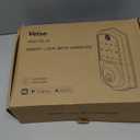 Veise VE017G-H Wi-Fi Smart Fingerprint Front Door Lock Set, Remote App Control, Keyless Entry Deadbolt with Handle, Backlit Keypad, IP55 Weatherproof, Auto Lock, Easy to Install, Satin Nickel