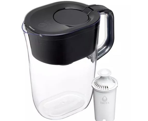 Brita Water Filter 10-Cup Tahoe Water Pitcher Dispenser with Standard Water Filter