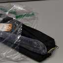 Mancro Hair Tools Travel Bag Compatible with Shark Flexstyle, Wide-open Hot Hair Tool Organizer with Separate Heat Resistant Mat, Hair Accessories Organizer for Straighteners, Curling Iron (Black)