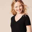 Amazon Essentials Women's Regular-Fit Short-Sleeve T-Shirt (Crewneck and V-Neck Options), Multipacks (XXL)