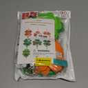 36 Sets St. Patrick's Day Irish Lucky Shamrock Ornaments Decorations DIY St. Patrick's Day Craft Kits Foam Shamrock Four-Leaf Clover Shaped Ornaments for Kids Classroom Activity Luck Gift Art Project