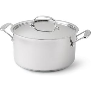 Cuisinart 744-24 Chef's Classic Stainless Stockpot with Cover, 6-Quart,Silver