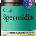 Spermidine Supplement (10mg of Non-Synthetic Spermidine) - 3rd-Party Tested 1000mg Wheat Germ Extract Standardized to No Less Than 1% - 10mg of Natural Spermidine per Serving