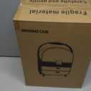 Makeup Organizer Countertop, Skincare Holder Bathroom Counter Organizer, Storage Box Cosmetic Display Cases, Teen Girl Gifts Make up Organizers for Vanity, Dresser (Black)