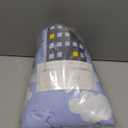 EVERYDAY KIDS 4 Piece Toddler Bedding Set - Under Construction - Includes Comforter, Flat Sheet, Fitted Sheet and Reversible Pillowcase