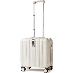 Hanke 16 Inch Underseat Carry on Luggage with Wheels Small Hard Shell Suitcases for Weekender,Travel Approved Lightweight Travel Luggage Suitcase for Womem Men,Christmas Gifts for Birthday-Ivory White
