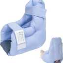 Heel Protectors Remove Pressure and Bedsores for Healing Therapy of Heel Pressure and Deep Tissue Injury, Heel, Blue 3-one Count (1pc)