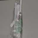 White Tension Curtain Rod for Windows 28 to 48 inch, Adjustable Expandable Pressure Spring Curtain Rod No Drilling, 7/8" Curtain Rod for Bedroom Doorway Closet Door