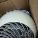IRIS USA WOOZOO Air Circulator Fan with Remote, Oscillation, 3 Speeds, 52ft Max Air Distance, Adjustable Tilt, Quiet Motor, Small Fan for Bedroom, Office, Dorm, White