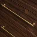 Goo-Ki Champagne Bronze Cabinet Pulls 12-5/8 Inch Hole Centers, 6 Pack, Zinc Alloy Traditional Handles for Kitchen, Pantry, Dresser, Vanity