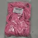4mm Pink Headband -200 Elastic Headbands, Suitable for Women and Girls' Headbands, Suitable for Daily Exercise Ponytail (Pink)