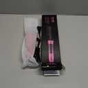 Hot Comb Electric by Terviiix, Pressing Combs for Natural Black Hair, Wigs & Beard, Anti-Scald Straightening Comb with Keratin & Argan Oil Infused Teeth, Temperatures Adjustable, 60 Min Auto Shut Off (Pink)