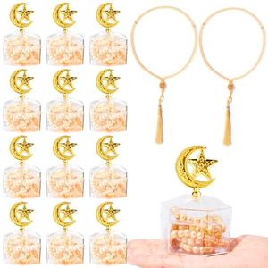 Ramadan Eid Gifts - 24 Sets Bulk Muslim Prayer Beads with Boxs Eid Mubarak Party Favors Gifts Islamic Party Supplies Religious Jewelry Favors for Ramadan Wedding Islamic Festival Birthday