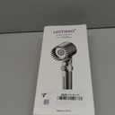 Filtered Shower Head with Handheld - High Pressure 3 Spray Modes Showerhead with Filters, 12 Replaceable Water Softener Filters for Hard Water | Ion Shower Drops Head with 75" Anti-Burst Hose (Gray)