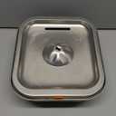 Cat Water Fountain Stainless Steel: 4L/140oz Pet Fountain Water Bowl Indoor, Automatic Dog Drinking Dispenser, Cat Feeding Watering Supplies, Metal Kitty Waterer Fountain, 1 Replacement Filters