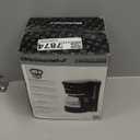 Elite Gourmet EHC-5055 Automatic 5-Cup Brew & Drip Coffee Maker with Pause N Serve Reusable Filter, On/Off Switch, Water Level Indicator (Black)