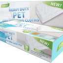 AIR U+ Upgraded Heavy Duty Pet Dry Sweeper Pads for Swiffer Dry Sweeping Cloths Refills, 60 Count