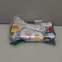 Daisy Flowers Ladybug Print Women's Large Capacity Wallet PU Leather Double Zipper Clutch Purse for Cash/Card/Coin/Smart Phone