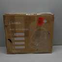 LAREX Baby Swing Infant Swing Electric Toddler Baby Rocker Portable for Newborn Boy Girl, 5 Sway Speeds with Remote Control, 10 Preset Melodies and Bluetooth, 0-6 Months Max 20 Lbs (Black)