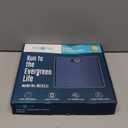 RunStar 550lb Bathroom Digital Scale for Body Weight with Ultra-Wide Platform and Large LCD Display, Accurate High Precision Scale with Extra-High Capacity (Blue Black)