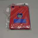 Kids Case for iPad 9th/8th/7th Generation (iPad 10.2 inch 2021/2020/2019), Shockproof Case with Screen Protector (Red)