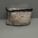 Love's cabin Full Size Satin Sheet Sets - 4 Piece Beige Silky Sheet Set with Deep Pocket, Luxury Silk Feel Satin Sheets Full Bedding Set (1 Flat Sheet,1 Fitted Sheet,2 Pillow Cases)