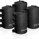 ZNCMRR Canopy Water Weight Bag 4 Pack 220 LBS Water Tent Weights Set of 4 Leg Weights for Gazebo Pop Up Canopies Tent (25L Black)