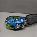 BRS-S3 Ultralight 14 Teeth Aluminium Alloy Bundled Crampons Ice Gripper Outdoor Ice Climbing Kits Crampons for Footwear (Blue)