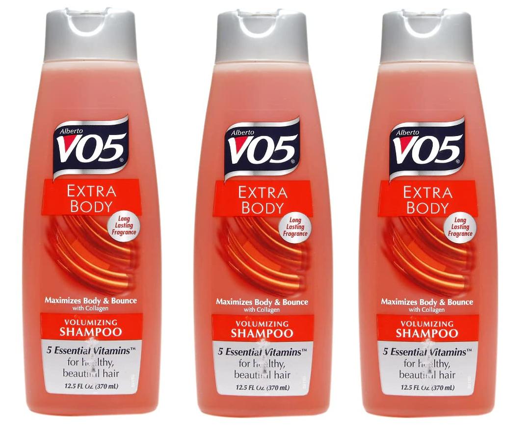Alberto VO5 Extra Body Volumizing Shampoo, 12.5oz (Pack of 3) by Unknown
