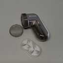 BEAUTURAL Fabric Shaver and Lint Remover, Sweater Defuzzer with 2-Speeds, 2 Replaceable Stainless Steel Blades, Battery Operated, Remove Clothes Fuzz, Lint Balls, Pills, Bobbles Gray